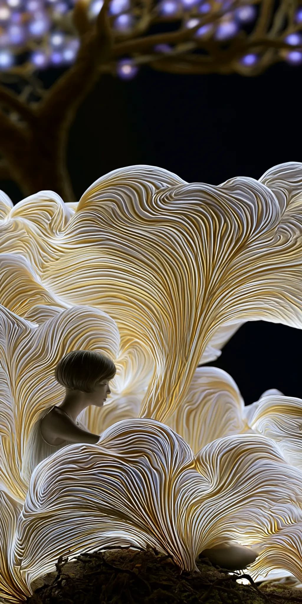 Figure in Flowing Forms