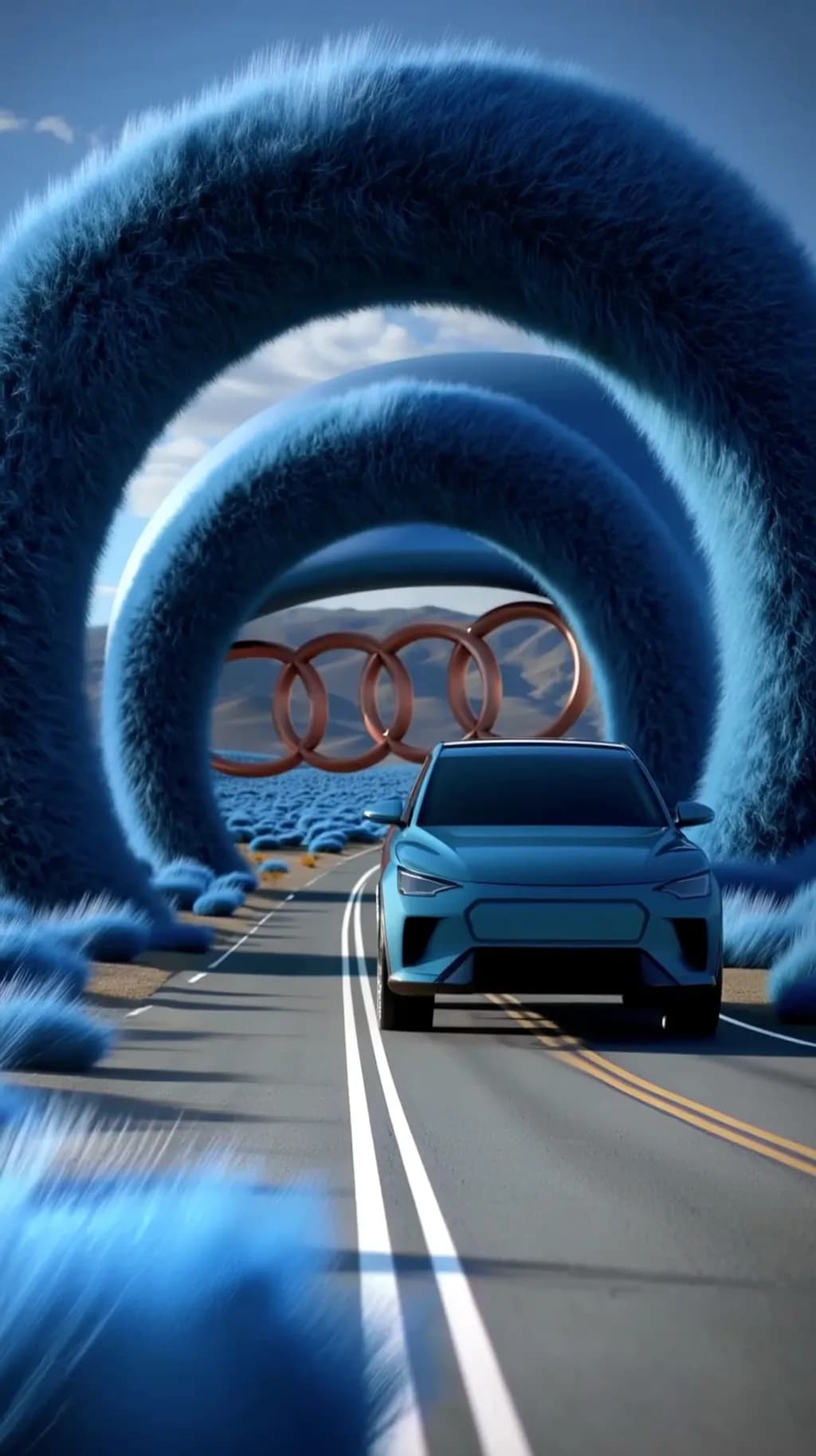 Blue Road Rings
