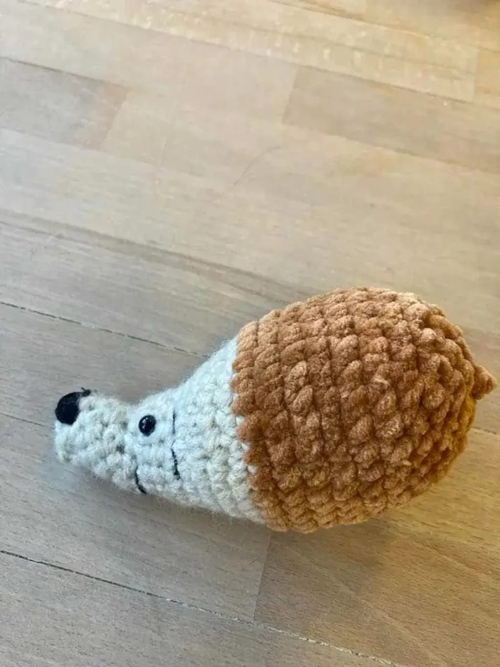Crocheted Hedgehog Snail