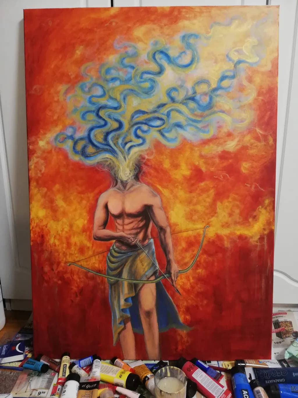 Flame-Haired Archer