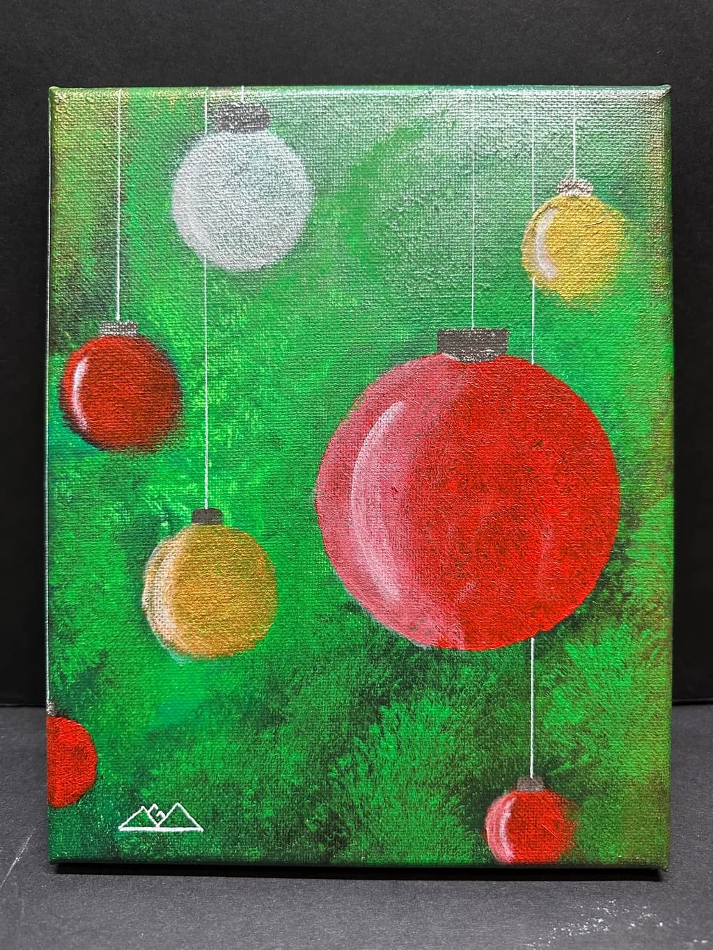 Ornaments in Green