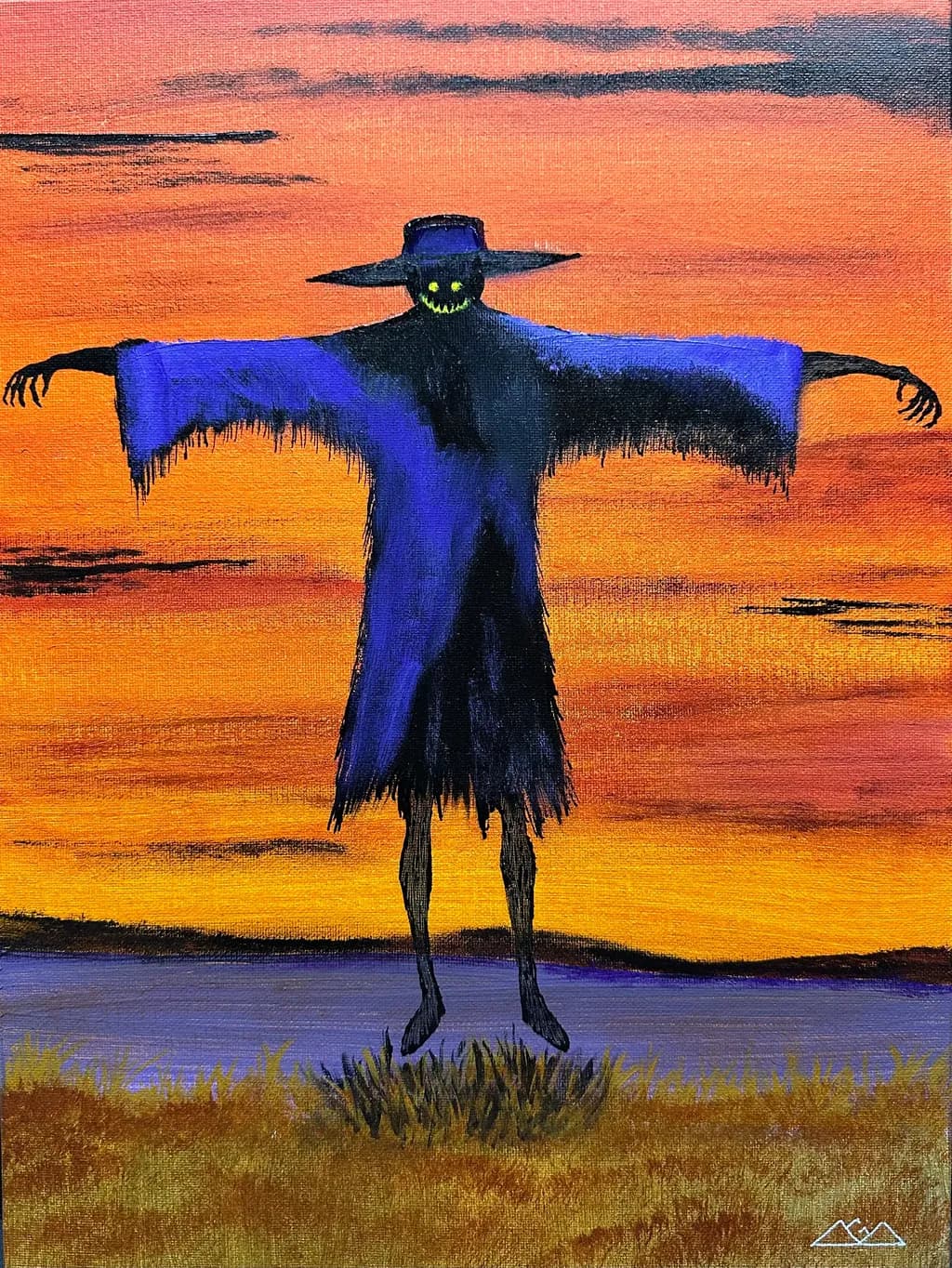 Sunset Scarecrow