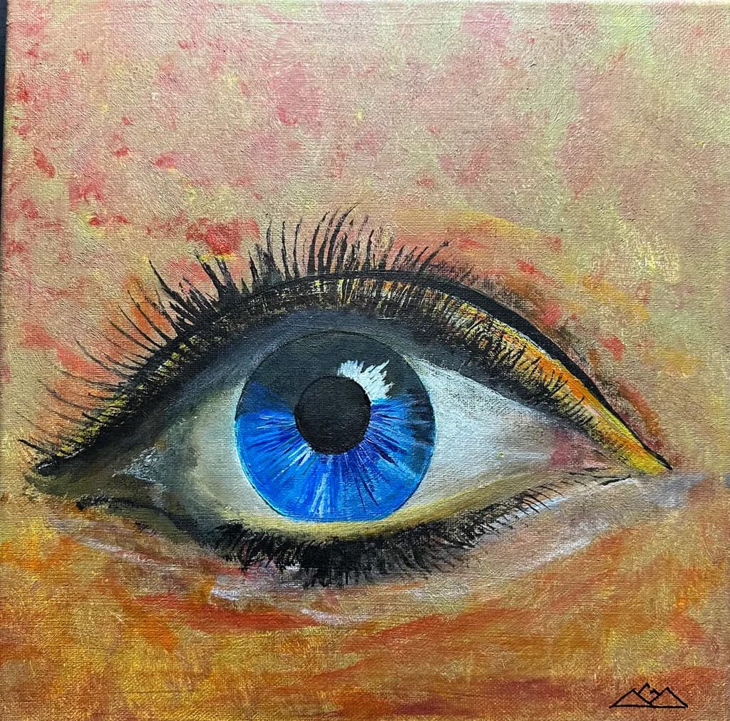 Blue Eye Portrait