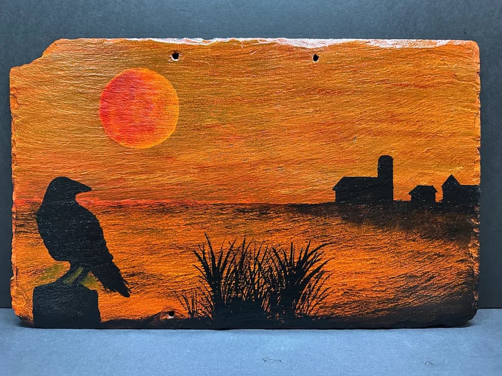 Coastal Bird Sunset