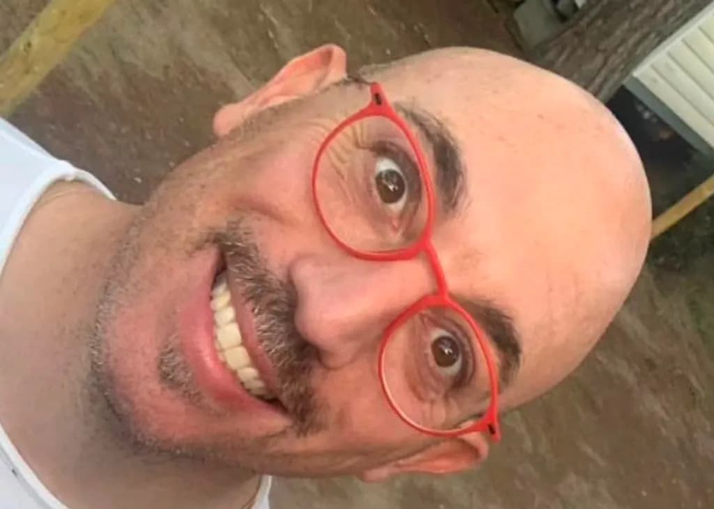Red Glasses Smile