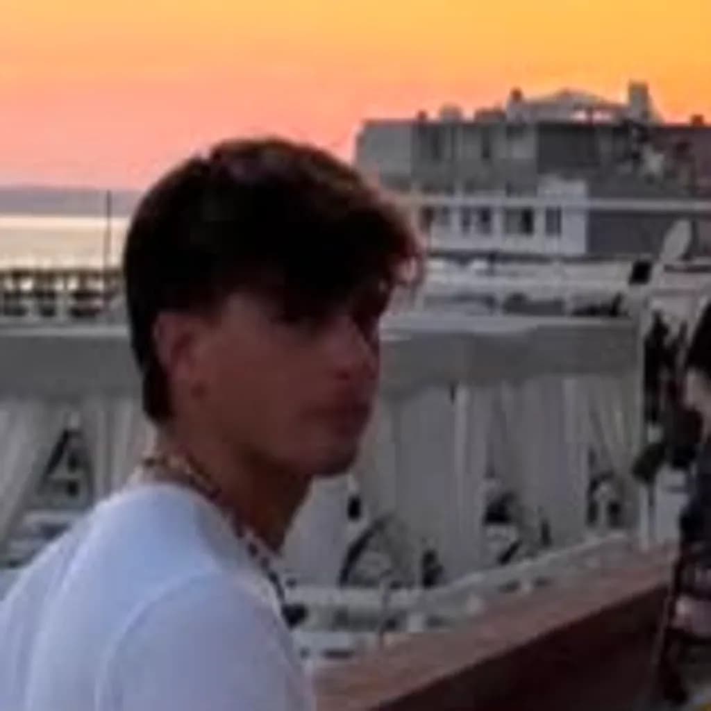 Pier Sunset Portrait