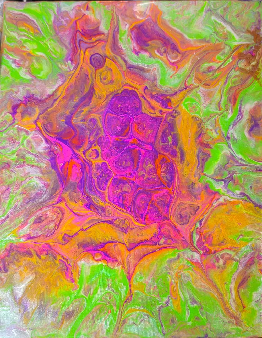 Chromatic Marbled Flow