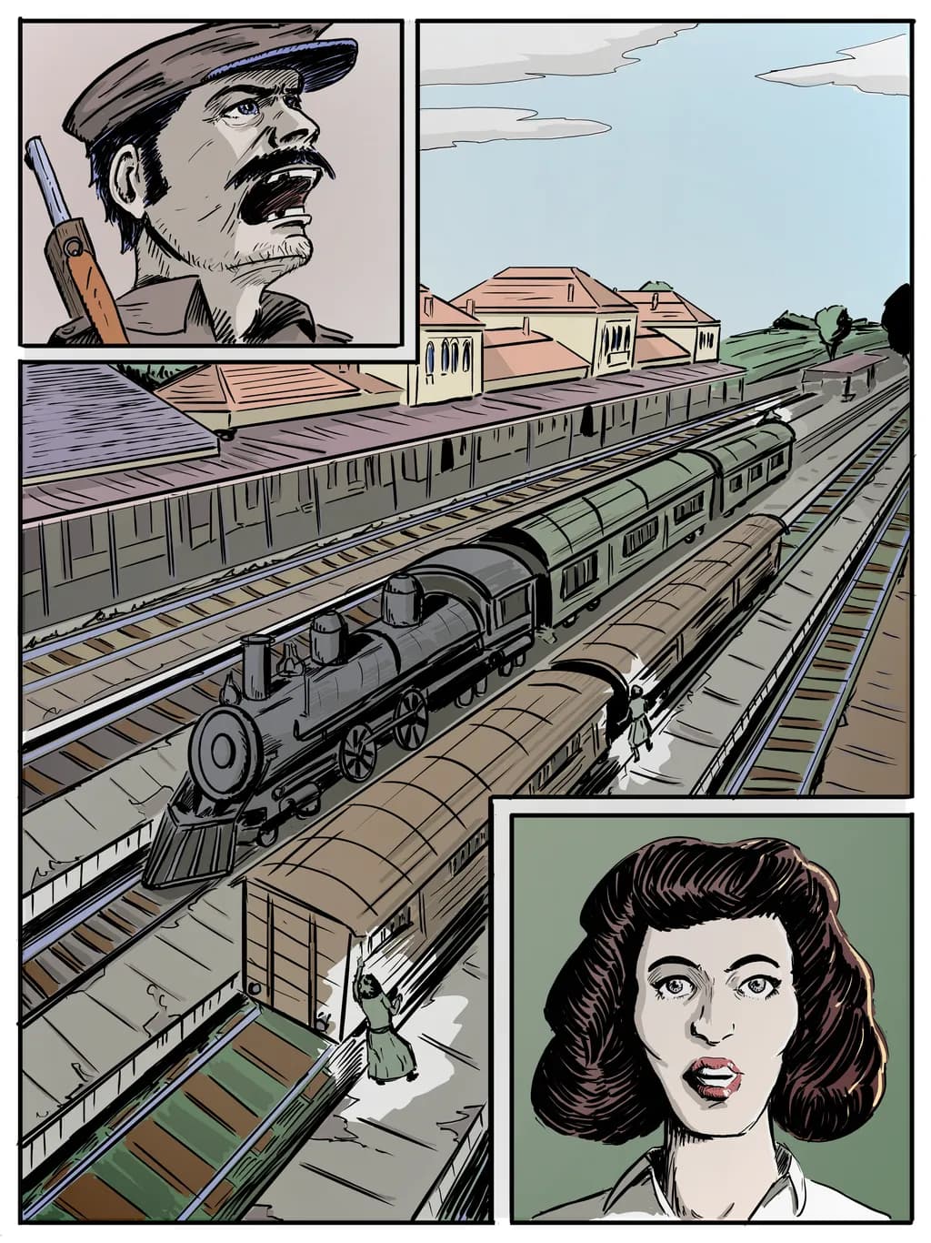 Vintage Railway Station