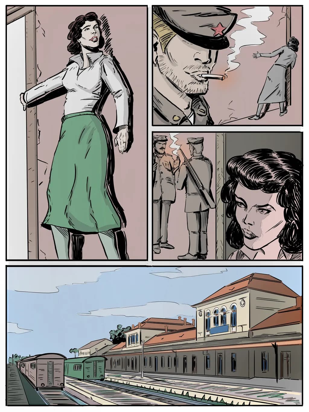 Wartime Station Departure