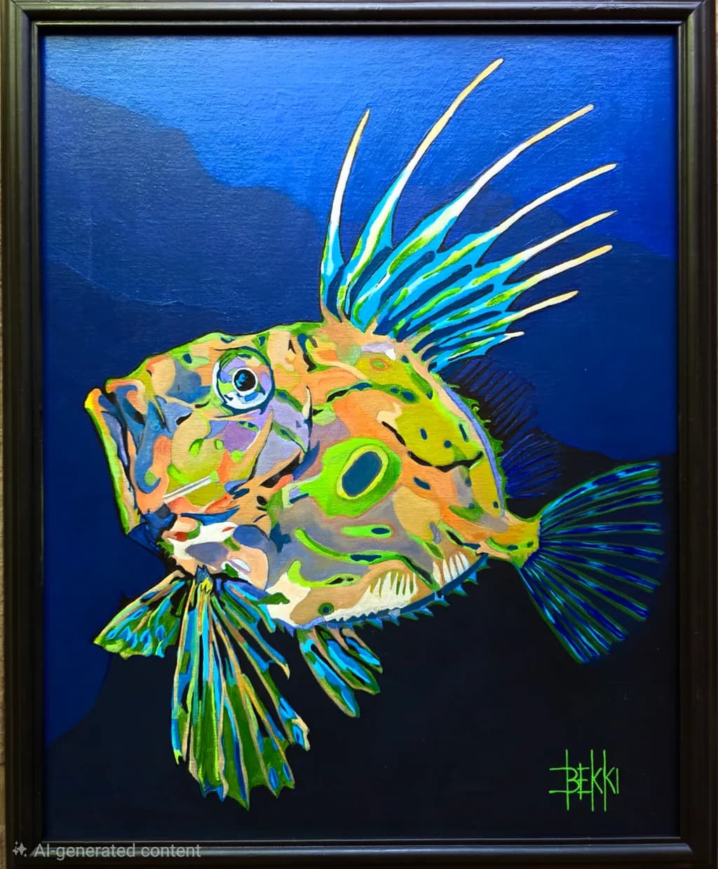 Colorful Lionfish