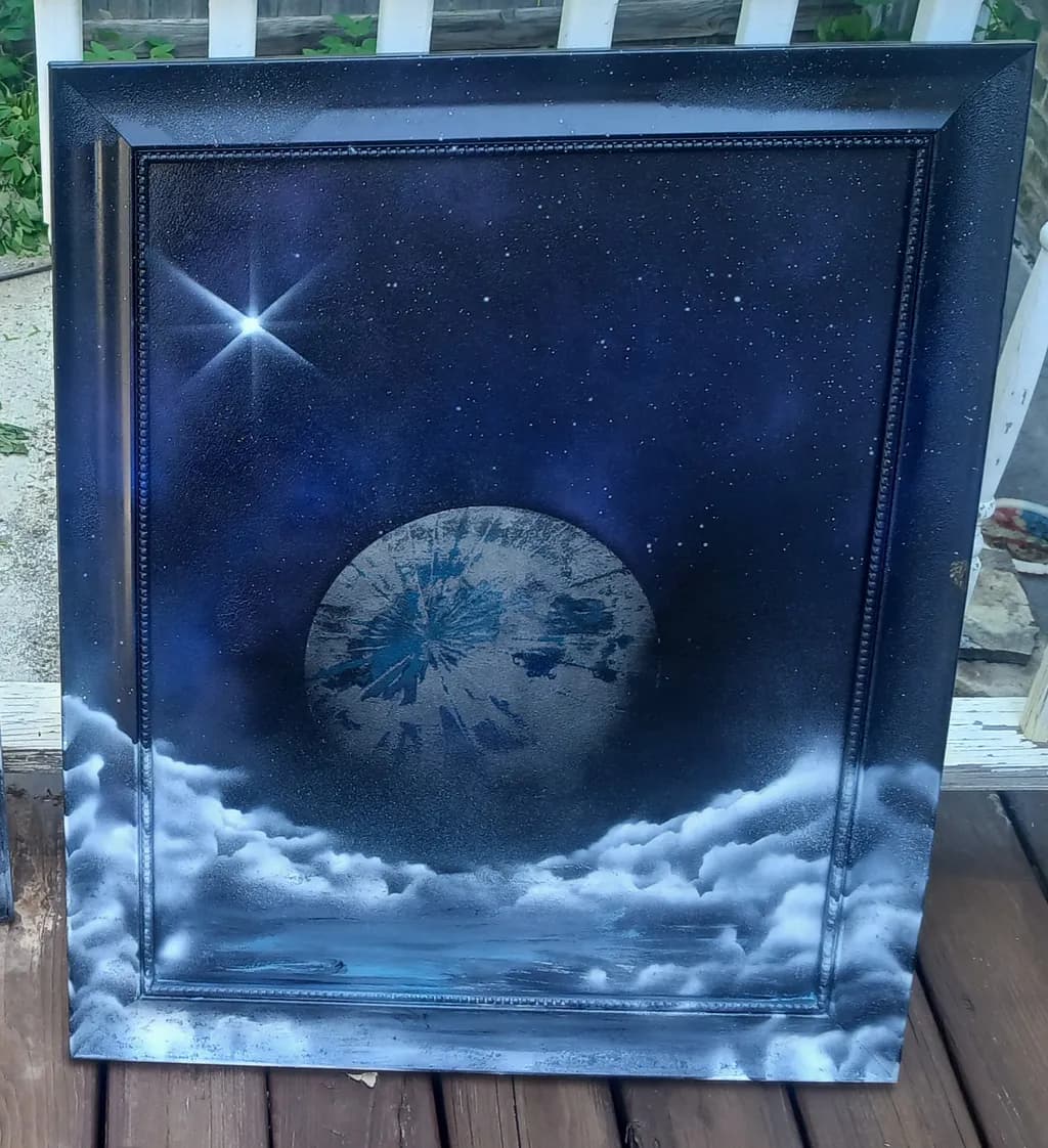Moonlit Cloudscape