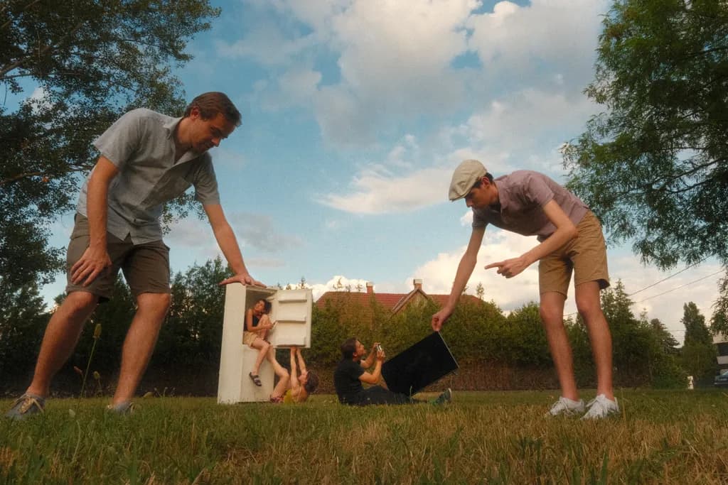 Backyard Film Set