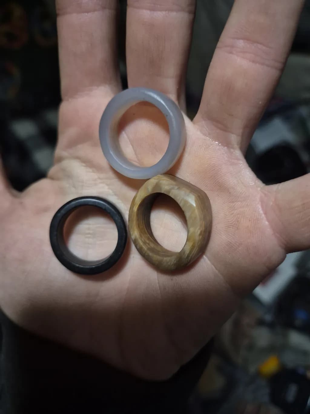 Three Rings in Hand