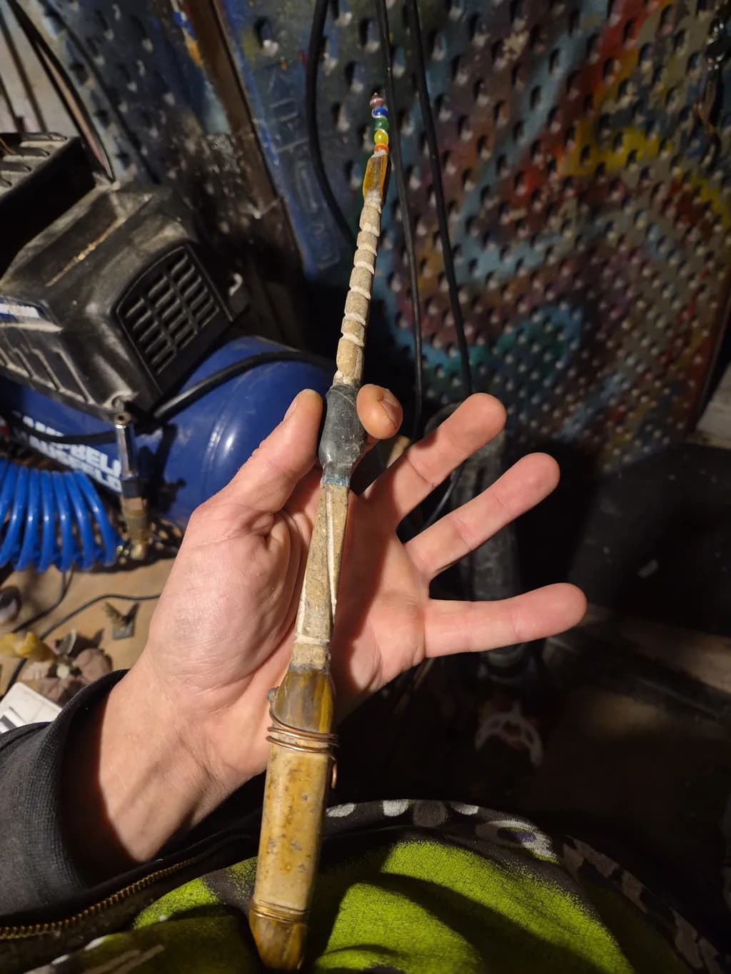 Beaded Paintbrush