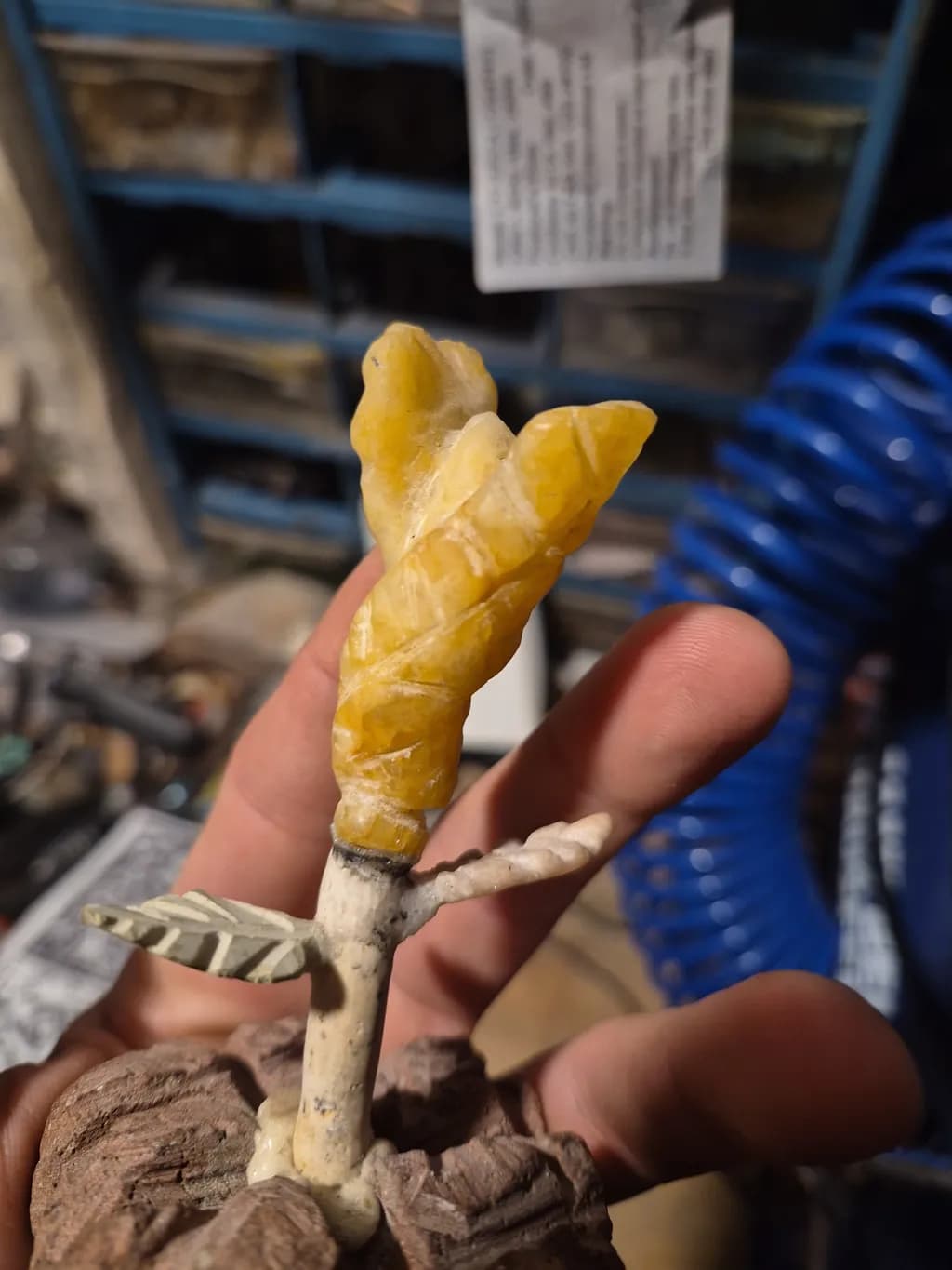 Golden Fossil Bloom