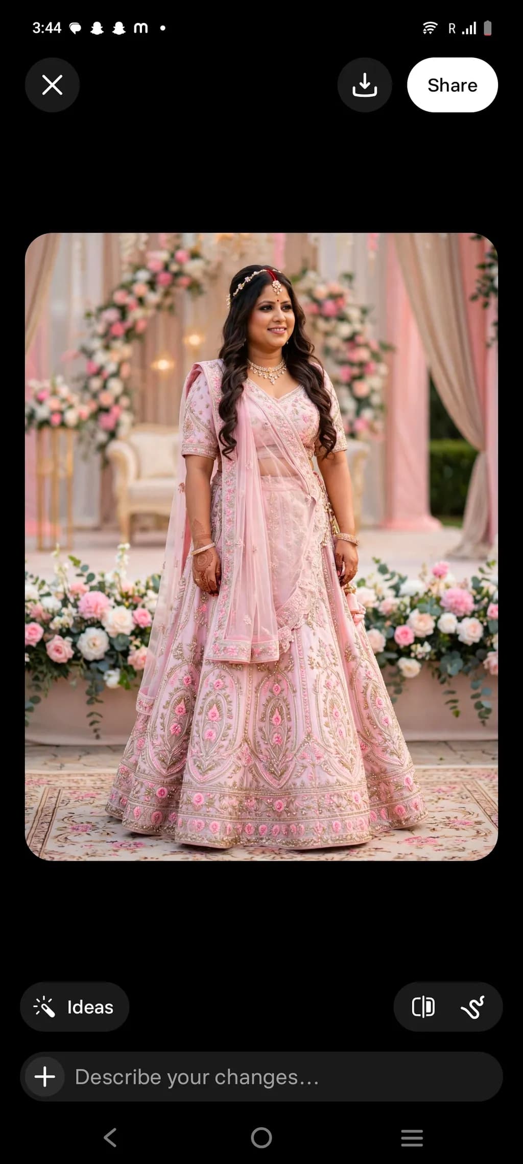 Blush Garden Bride