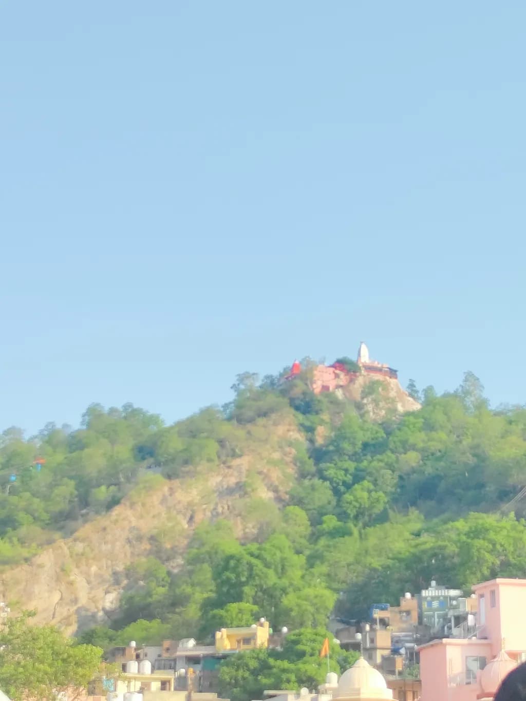 Hilltop Shrine Over Jaipur