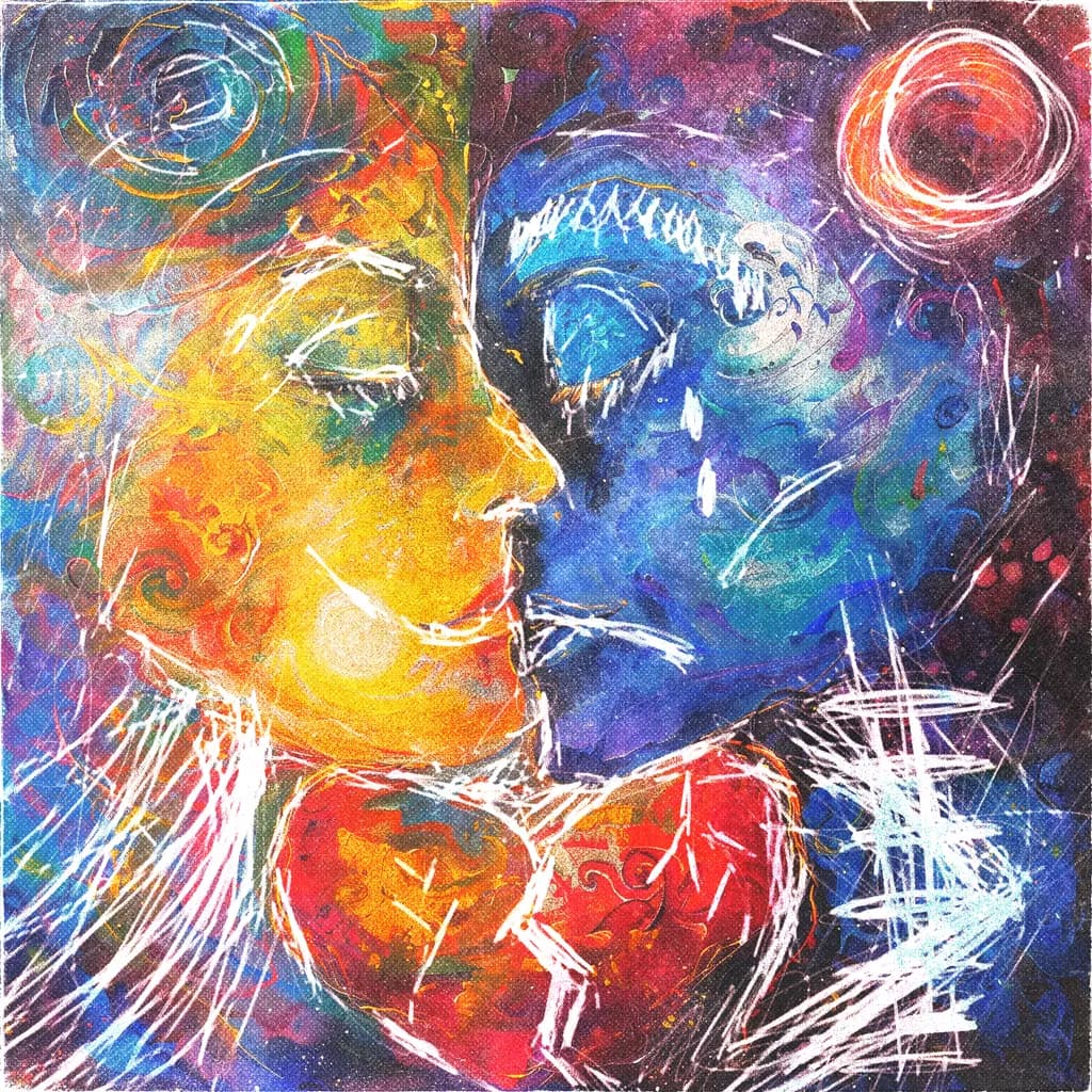 Cosmic Dual Portrait