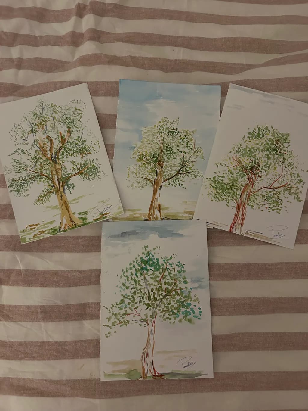 Four Tree Studies