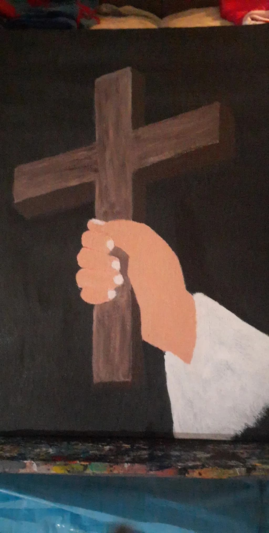 Handheld Wooden Cross