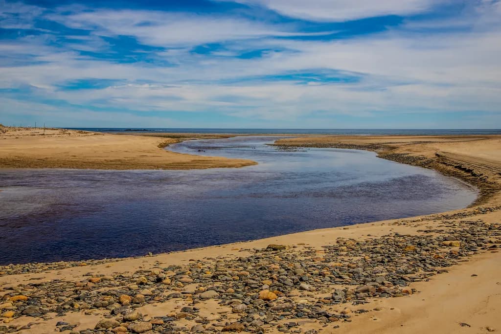 The Little River to the Atlantic, Drakes Island, Maine