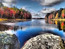 Autumn Lake Reflections