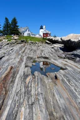 Pemaquid Light Reflection