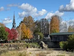 Autumn Covered Bridge