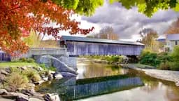 Autumn Covered Bridge