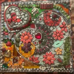 Jeweled Heart Mosaic