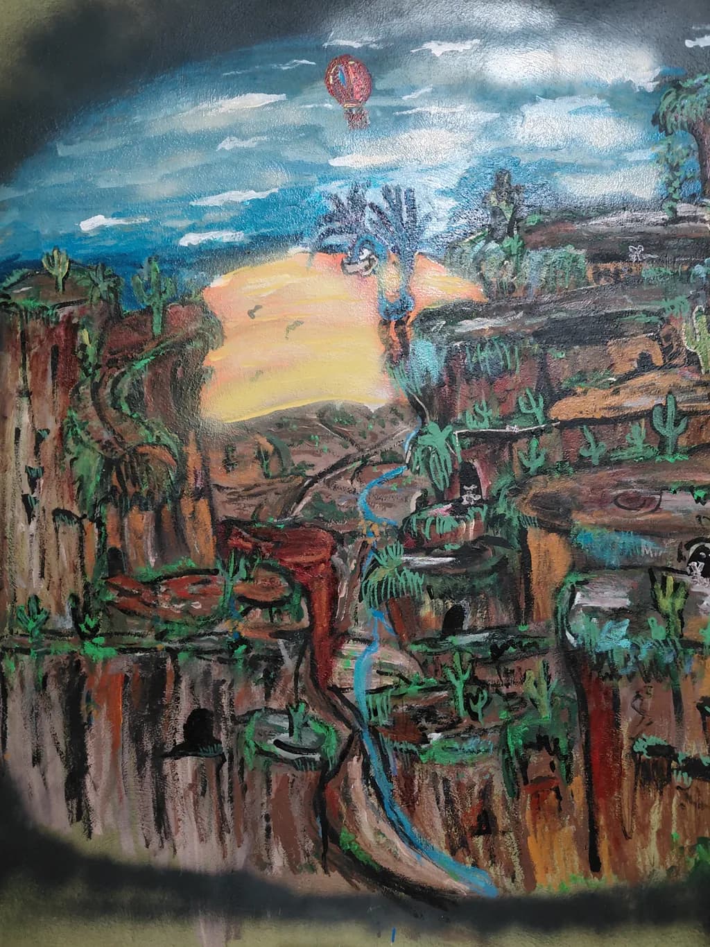 Desert Balloon Canyon