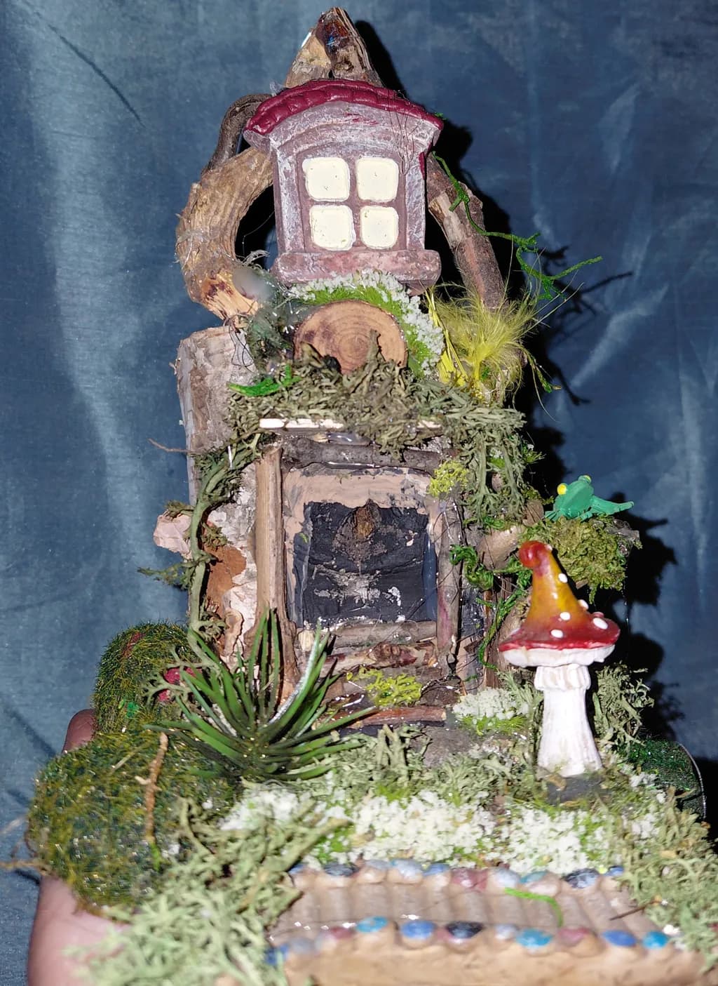 Mossy Woodland Fairy House