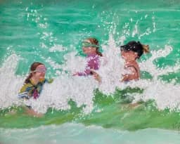 Children in the Surf 