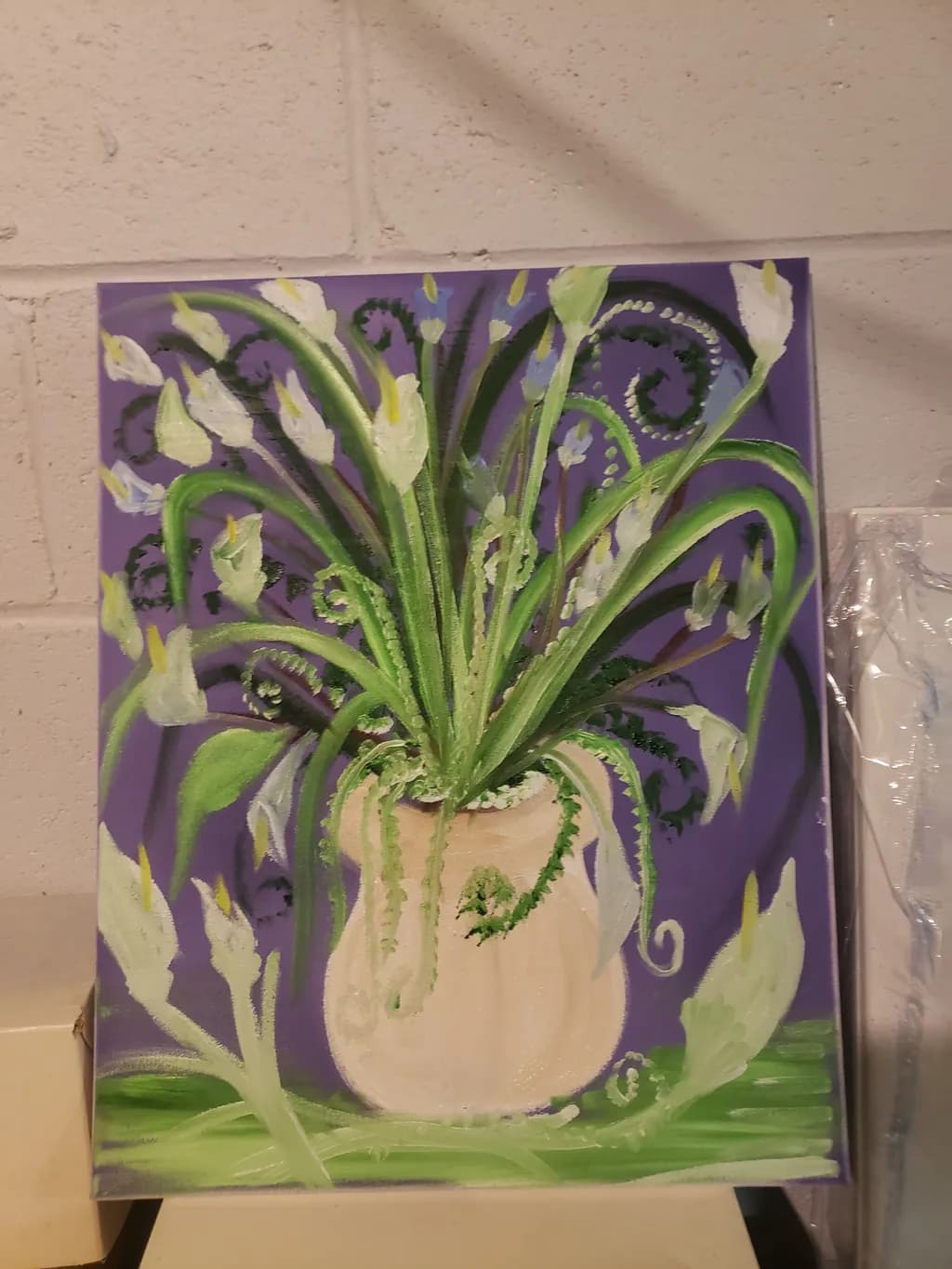 Purple Potted Foliage
