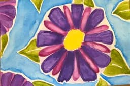 Purple Petal Burst