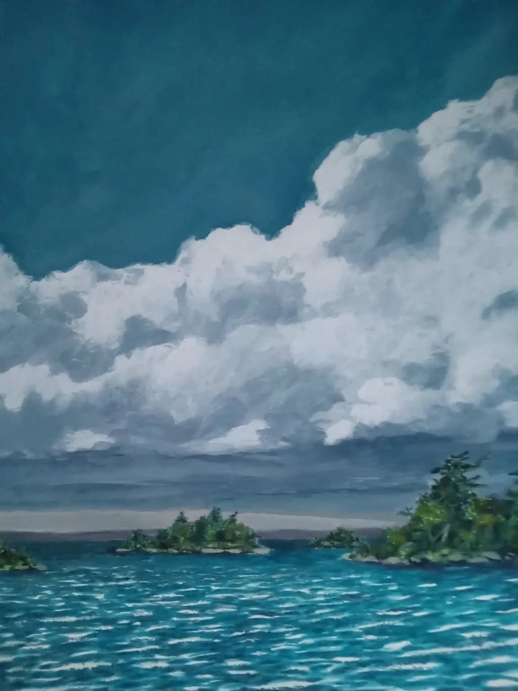 Storm Over Tropical Islands