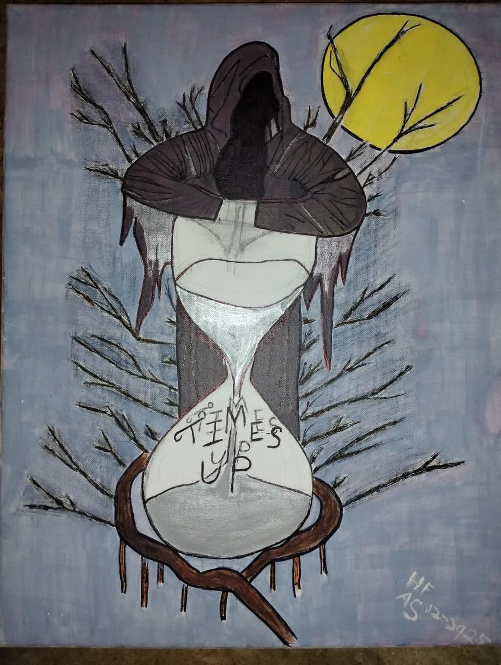 Time Melts Upwards