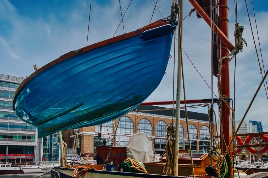 Raybel's Barge Boat at St Katharine Docks