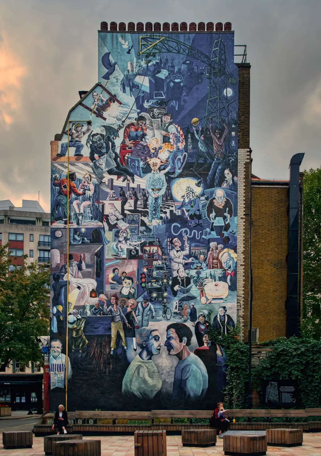 The Fitzrovia Mural