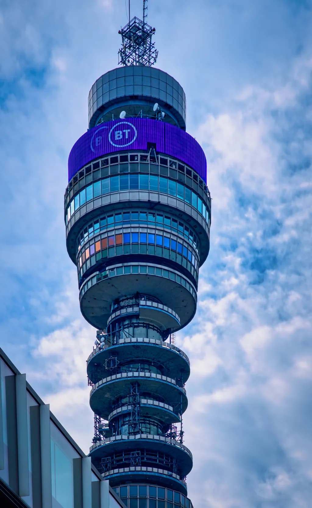 Looking Up BT Tower