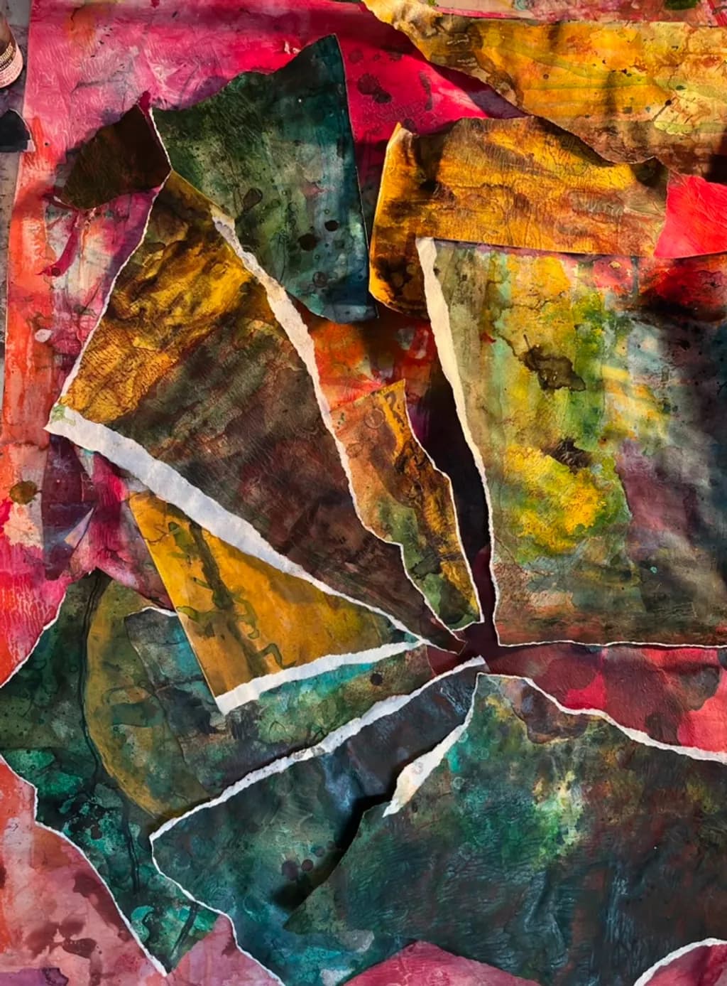 Torn Color Mosaic