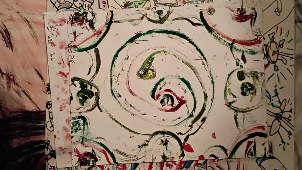 Spiral Garden Faces
