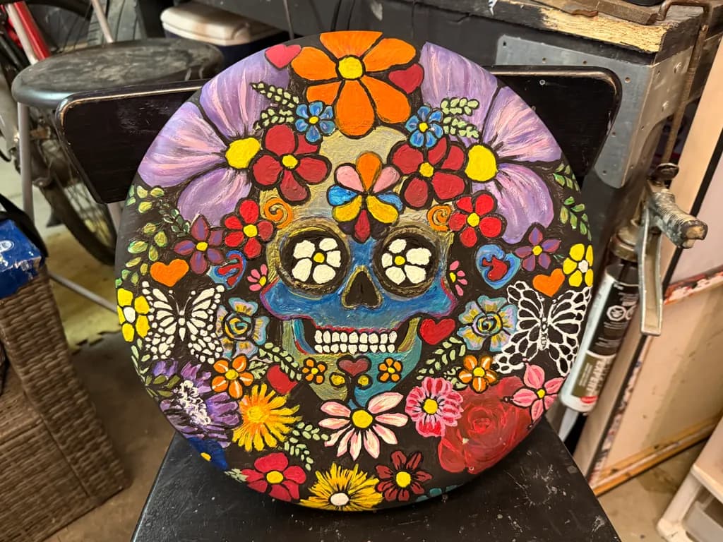 Floral Sugar Skull