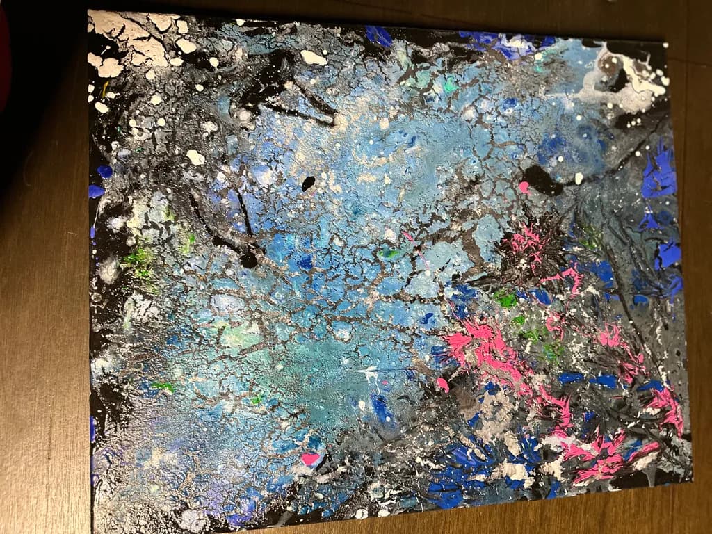 Blue Fracture Bloom Galaxy