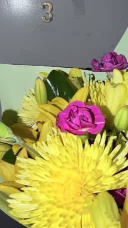 Yellow Chrysanthemum Bouquet