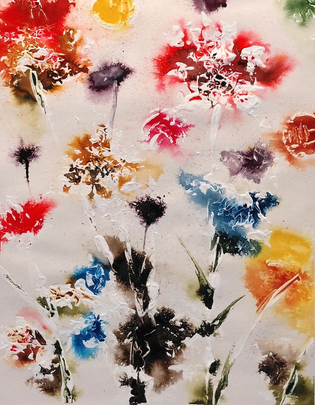 Wildflowers Beyond the Garden Wall