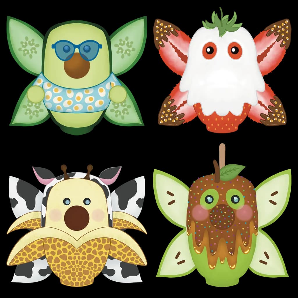 Fruit Collection Characters