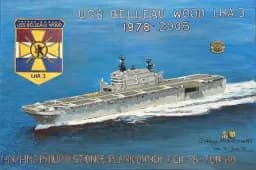 USS Belleau Wood at Sea