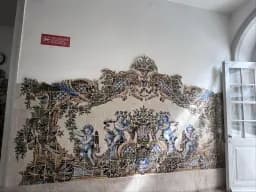 Cherub Tile Mural