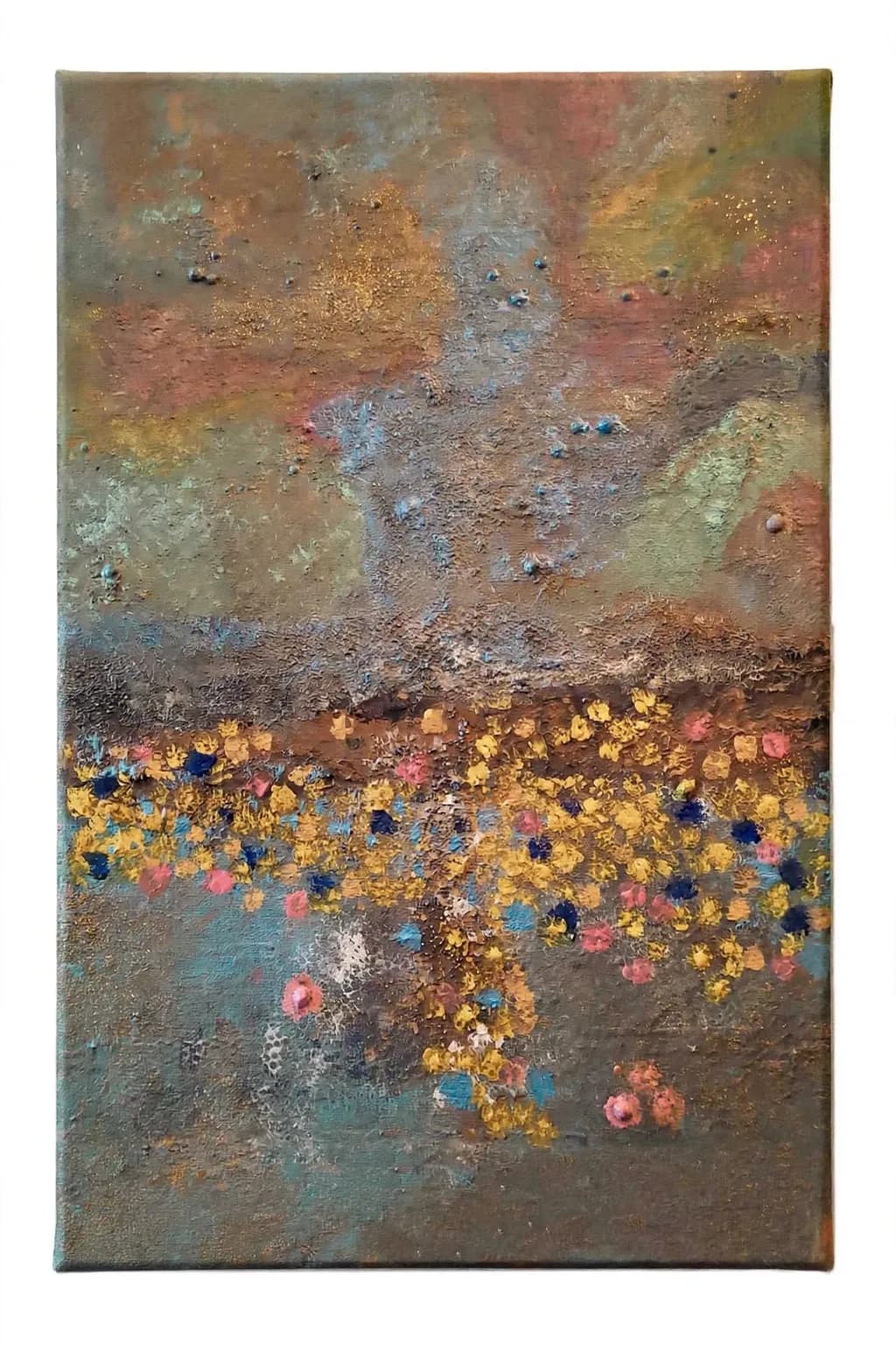 Textured Meadow Blooms